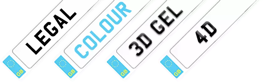 Legal, Colour, 3D Gel & 4D Plates