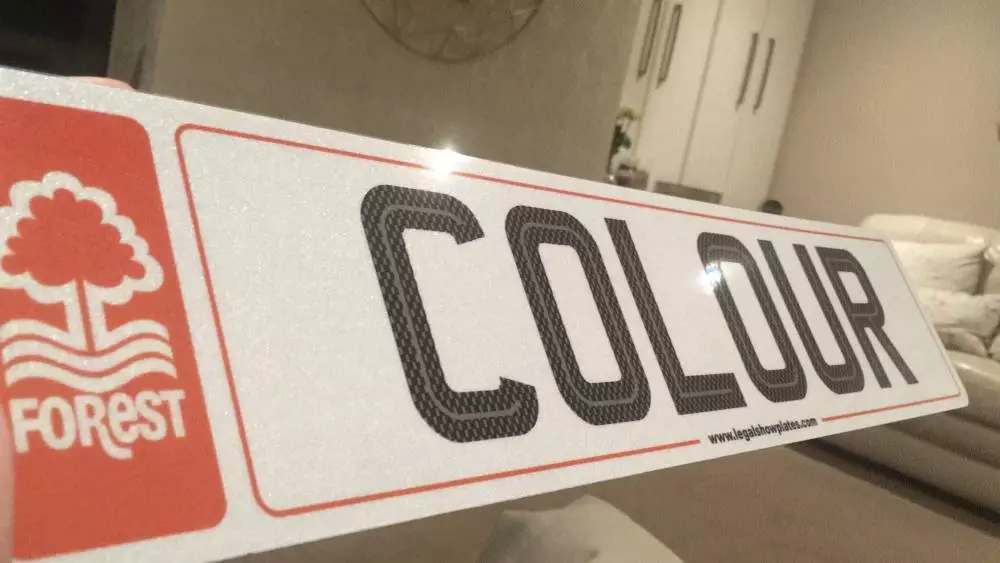 Custom Number Plate Maker, 3D Gel, 4D Legal Number Plates Maker in UK